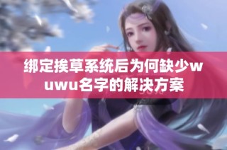 绑定挨草系统后为何缺少wuwu名字的解决方案