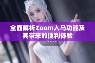 全面解析Zoom人马功能及其带来的便利体验