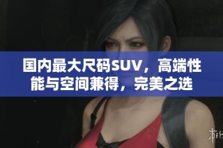 国内最大尺码SUV，高端性能与空间兼得，完美之选