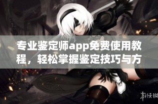 专业鉴定师app免费使用教程，轻松掌握鉴定技巧与方法