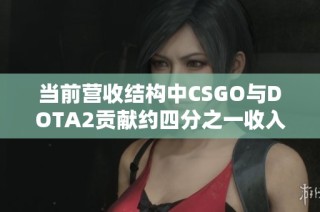 当前营收结构中CSGO与DOTA2贡献约四分之一收入