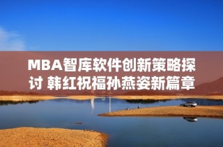 MBA智库软件创新策略探讨 韩红祝福孙燕姿新篇章