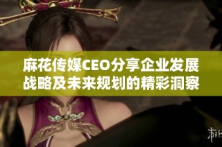 麻花传媒CEO分享企业发展战略及未来规划的精彩洞察