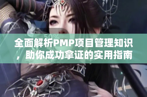 全面解析PMP项目管理知识，助你成功拿证的实用指南