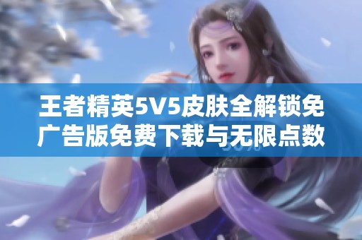 王者精英5V5皮肤全解锁免广告版免费下载与无限点数攻略