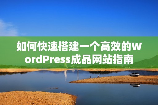 如何快速搭建一个高效的WordPress成品网站指南